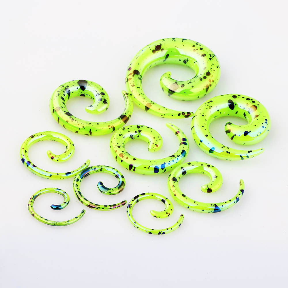 Acrylic Sharp Cone Ear Expanding Set Ear Expander Auricle Puncture Jewelry Nest Cow Cross-Border Amazon - Image 5