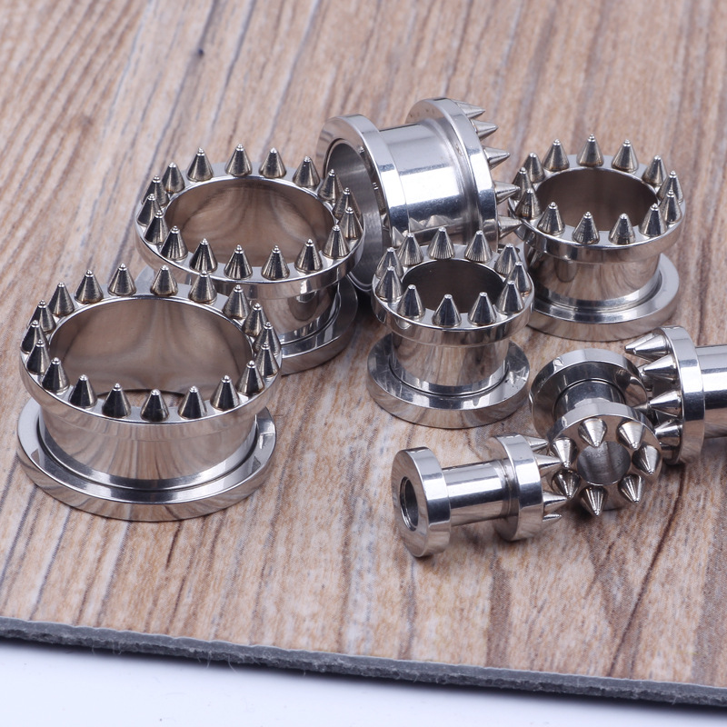 Chaoren Titanium Steel Ear Expander Ear Piercing Jewelry 18mm - Image 5
