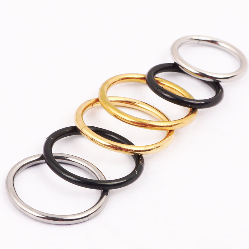 European American Fashion Beauty Nose Ring Piercing Titanium Steel Nose Nail Ring Wholesale - Image 5