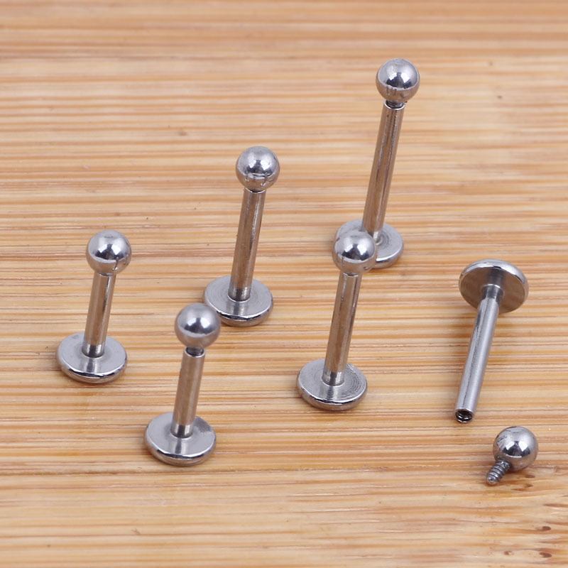 1.2*6*8/10mm Stainless Steel Diamond Shape Piercing Nails for Lip Nose Eyebrow Ear Breast Jewelry - Image 3