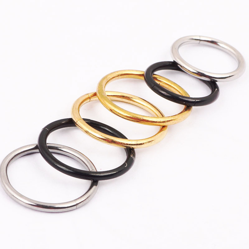 European American Fashion Beauty Nose Ring Piercing Titanium Steel Nose Nail Ring Wholesale - Image 4