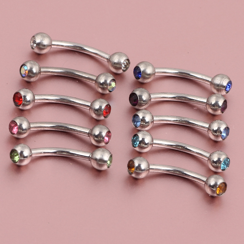 Deep Blue Rococo Style Stainless Steel Earring Studs for Ear Piercing Jewelry - Water Flow Design - Image 3