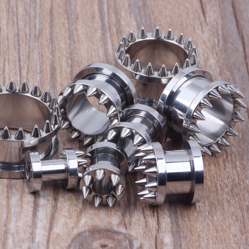 Chaoren Titanium Steel Ear Expander Ear Piercing Jewelry 18mm - Image 4