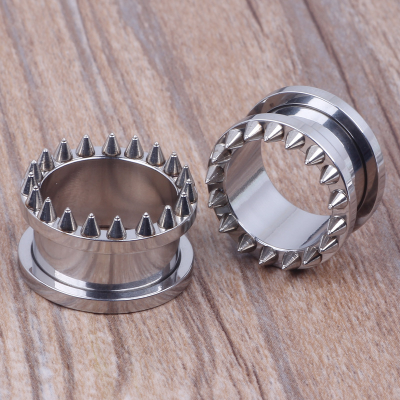 Chaoren Titanium Steel Ear Expander Ear Piercing Jewelry 18mm - Image 3