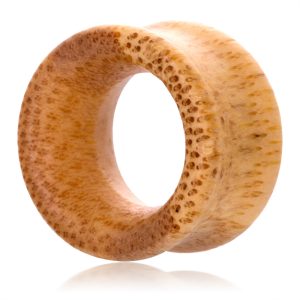 Bamboo Wood Ear Tunnel Expander - Hollow Ear Gauges Jewelry for Stretched Ears