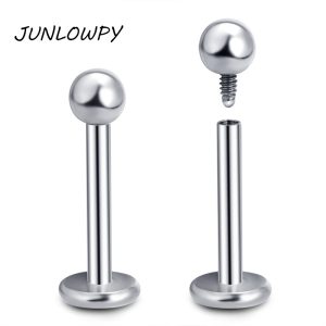 1.2*6*8/10mm Stainless Steel Diamond Shape Piercing Nails for Lip Nose Eyebrow Ear Breast Jewelry
