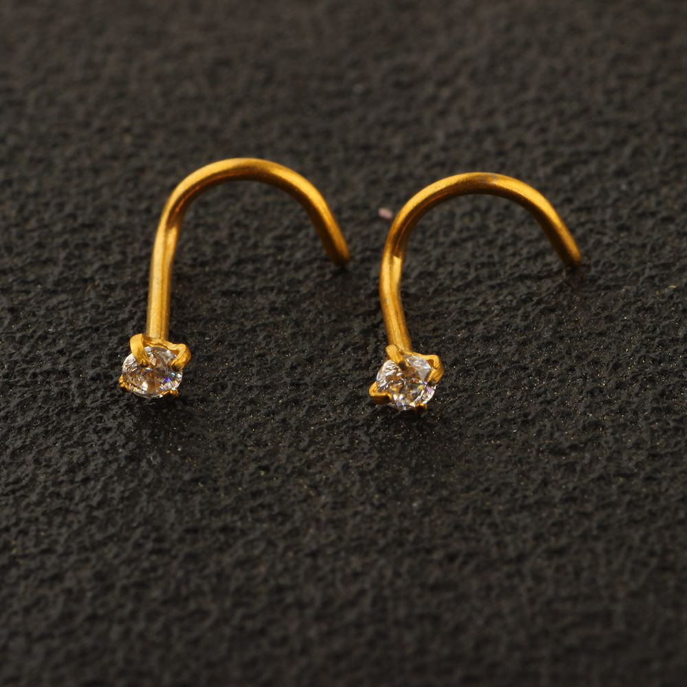 Amazon Body Piercing Set Stainless Steel Jewelry Earrings Nose Rings Wholesale Personalized Earrings - Image 3