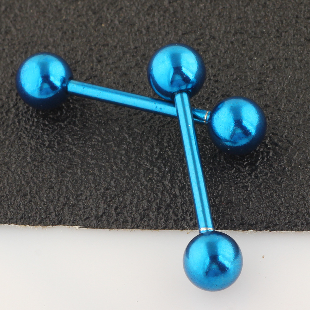 24 Pcs Mixed Set Stainless Steel Nipple Rings Tongue Nails Nose Rings Piercing Jewelry C-Type Simple Fashion - Image 3