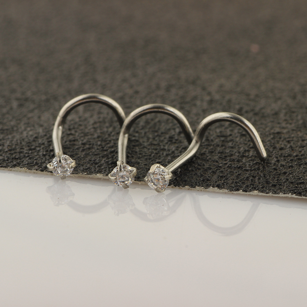 Amazon Body Piercing Set Stainless Steel Jewelry Earrings Nose Rings Wholesale Personalized Earrings - Image 4