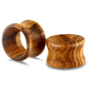 Hollow Wood Ear Expander Rosewood Auricle Puncture Jewelry Ear Tunnel 20mm