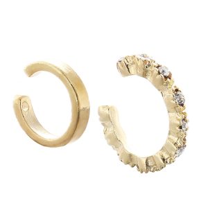 European American Popular Alloy Diamond Studded Ear Clip Set Simple Fashion Earrings for Women Cross Border Exclusive