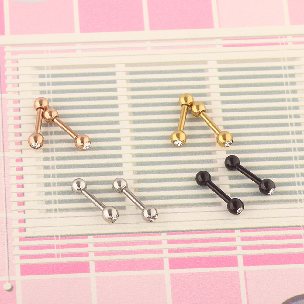 Stainless Steel Cherry Shape Cylindrical Ear Plug Earring for Ear Piercing Jewelry Wholesale - Image 5