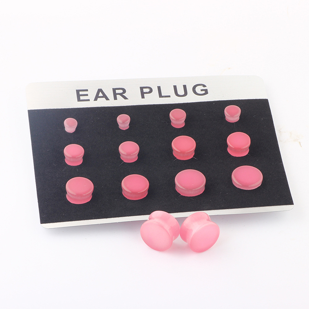Amazon Hot Stone Auricle Ear Enlargement Piercing Jewelry Set Earrings Outlet - Image 5
