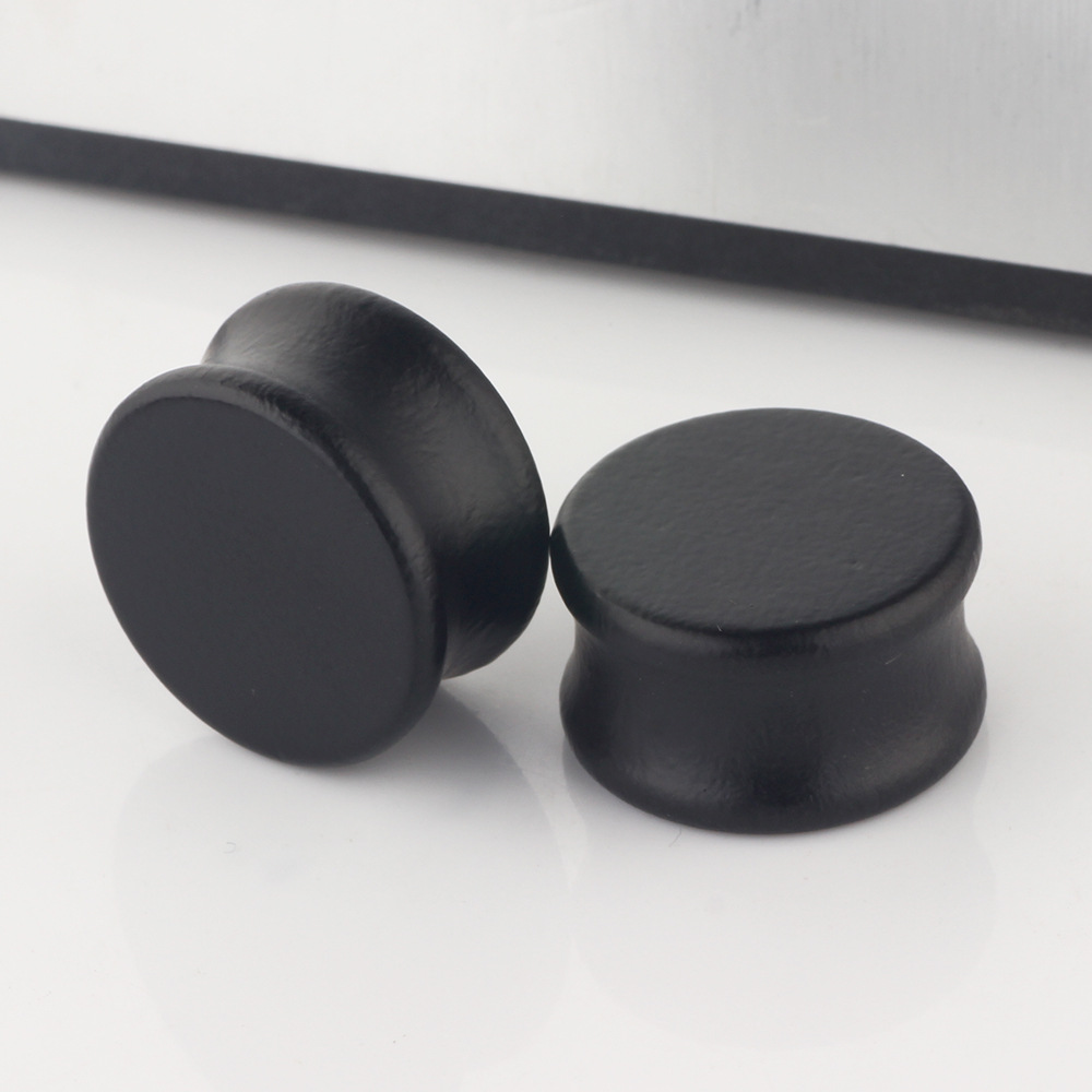 Black Wood Auricle Solid Ear Expansion Body Puncture Jewelry Ear Expansion Device Hot Sale - Image 3