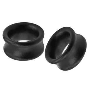 European American Punk Hollow Black Wood Ear Expansion Jewelry Body Piercing Auricle Ear Expander