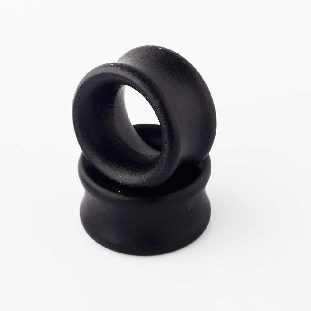 European American Punk Hollow Black Wood Ear Expansion Jewelry Body Piercing Auricle Ear Expander - Image 3
