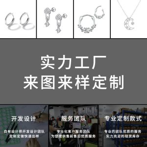 Stainless Steel Titanium Steel Geometric Crystal Ring Pendant Stud Earrings Necklace Set Dropshipping Jewelry
