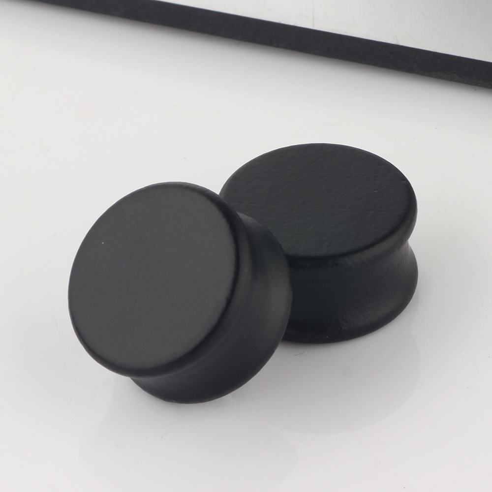 Black Wood Auricle Solid Ear Expansion Body Puncture Jewelry Ear Expansion Device Hot Sale - Image 5
