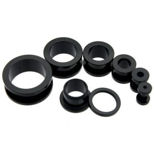 Acrylic Resin Cylindrical Pulley Earring Ear Expansion Jewelry 8mm - Wholesale