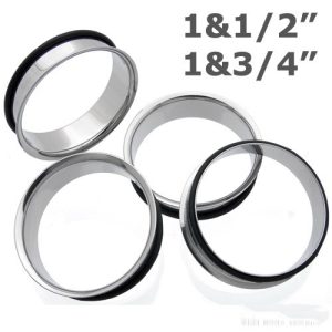 Stainless Steel Ear Expander Pointed Cone Solid Ear Gauge Stretcher 14mm Body Jewelry