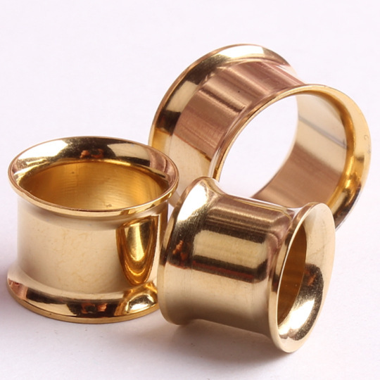 Hollow Ear Expander 16G Stainless Steel Ear Gauges Kit Geometric Taper Fashion Body Jewelry - Image 2