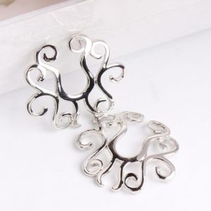 New Navel Eyebrow Lip Nail Flower Multi-Combination Rodless Fake Breast Ring Wholesale Copper Jewelry