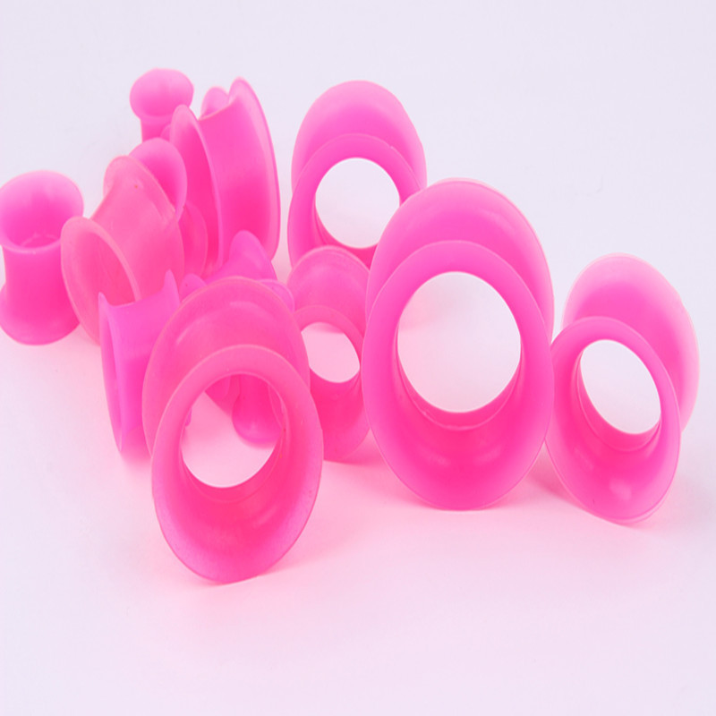 Non-Toxic Silicone Earring Studs 4~25mm Ear Expander Jewelry - Image 3
