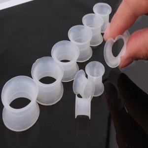 Silicone Ear Expander 4-25mm Wholesale Body Piercing Jewelry Soft Ear Tunnels Plug Stretcher