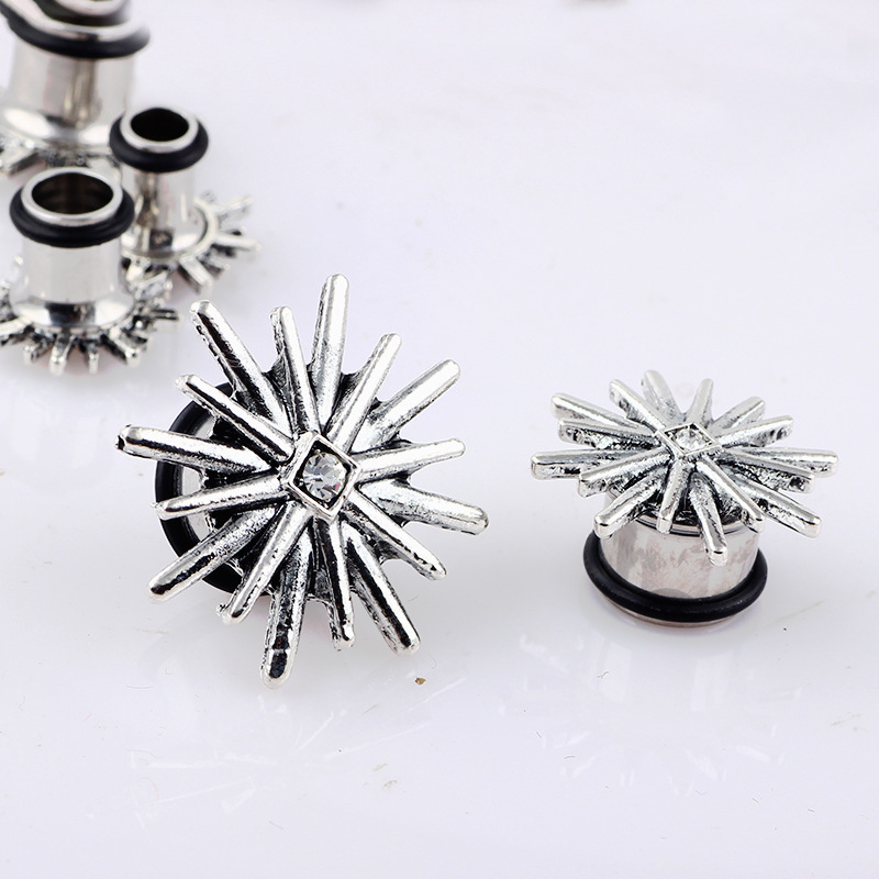 Ear Expander Shield Needle Ear Piercing Jewelry Stainless Steel Cartilage Earring Wholesale - Image 3