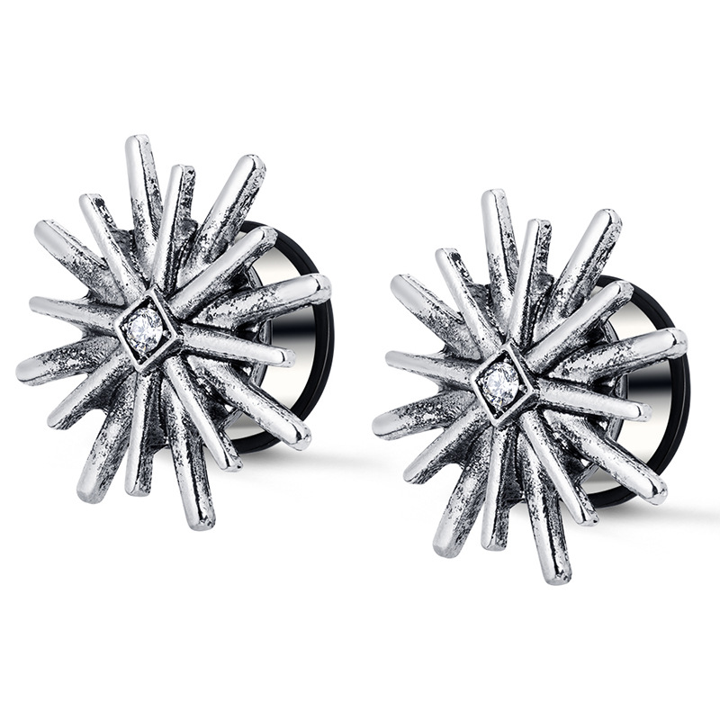 Ear Expander Shield Needle Ear Piercing Jewelry Stainless Steel Cartilage Earring Wholesale - Image 2