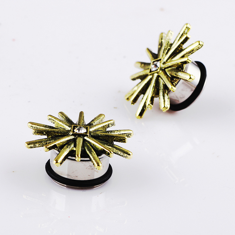 Ear Expander Shield Needle Ear Piercing Jewelry Stainless Steel Cartilage Earring Wholesale - Image 5