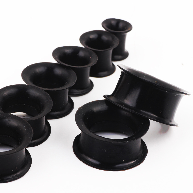 European American Style Silicone Double Horn Ear Expander 4-25mm Ear Tunnels Piercing Jewelry Wholesale - Image 5