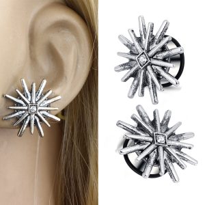 Ear Expander Shield Needle Ear Piercing Jewelry Stainless Steel Cartilage Earring Wholesale