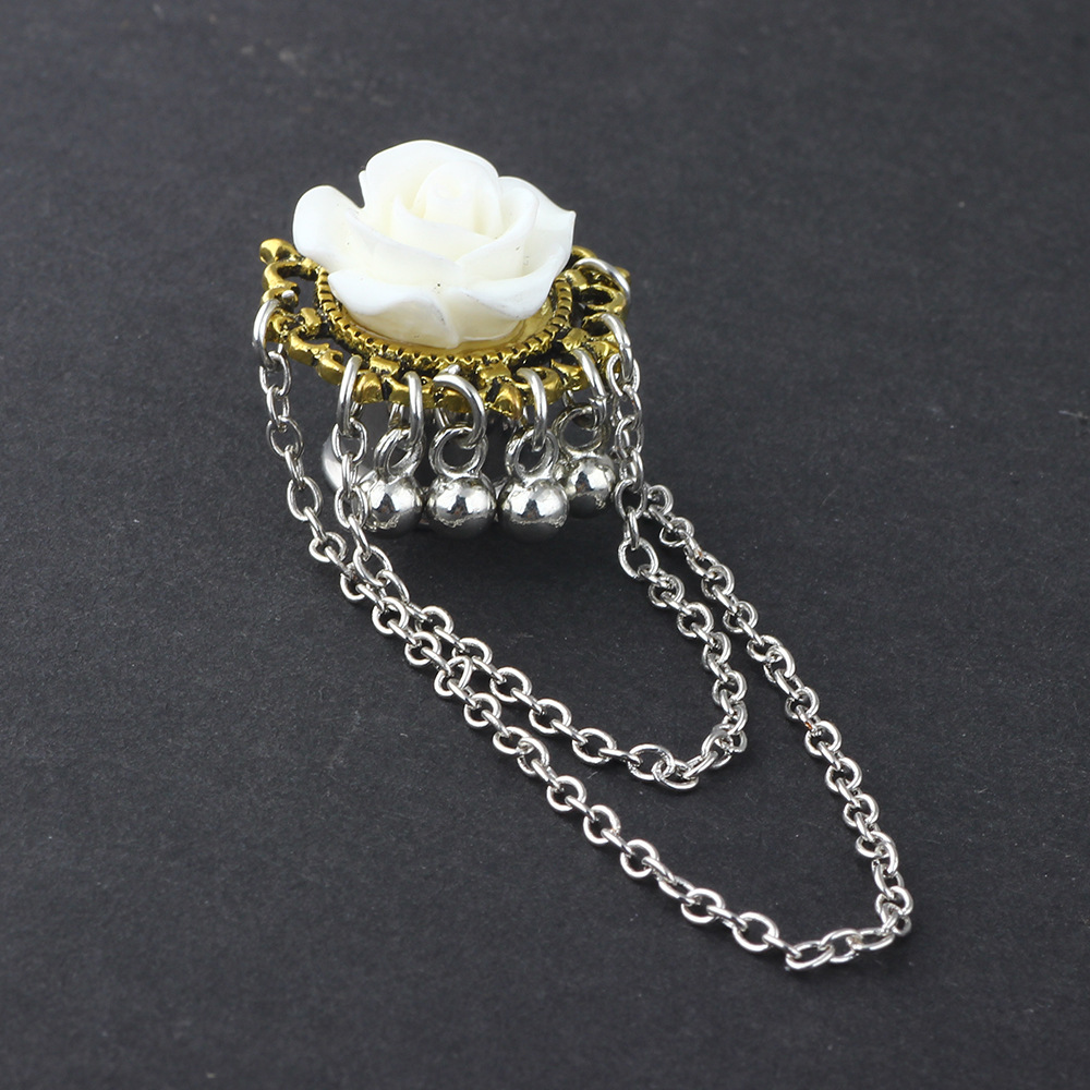 Leaf Design 16mm Stainless Steel Ear Expansion Plug Hand Ear Body Piercing Jewelry Wholesale - Image 3