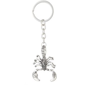 European American Fashion Punk Keychain Scorpion Hipster Jewelry Accessory