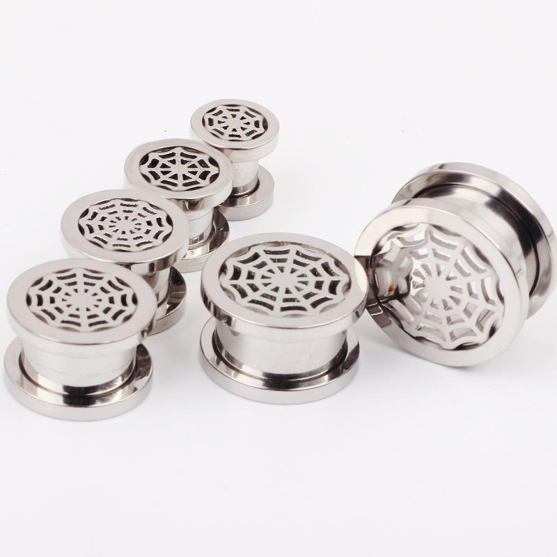 Stainless Steel Ear Stretching Kit 3 Pairs Cartilage Piercing Jewelry Ear Tunnels Gauges - Image 5