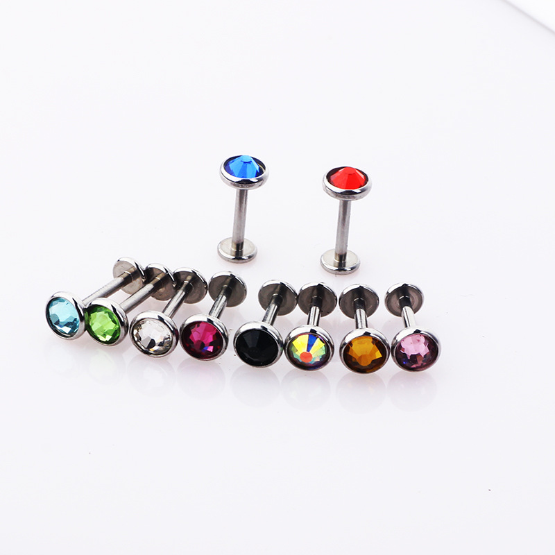 EBAY Hot 6/8/10mm Long Rod Flat Head Ear Bone Stud Lip Nail Eyebrow Piercing Stainless Steel Ornament - Image 4