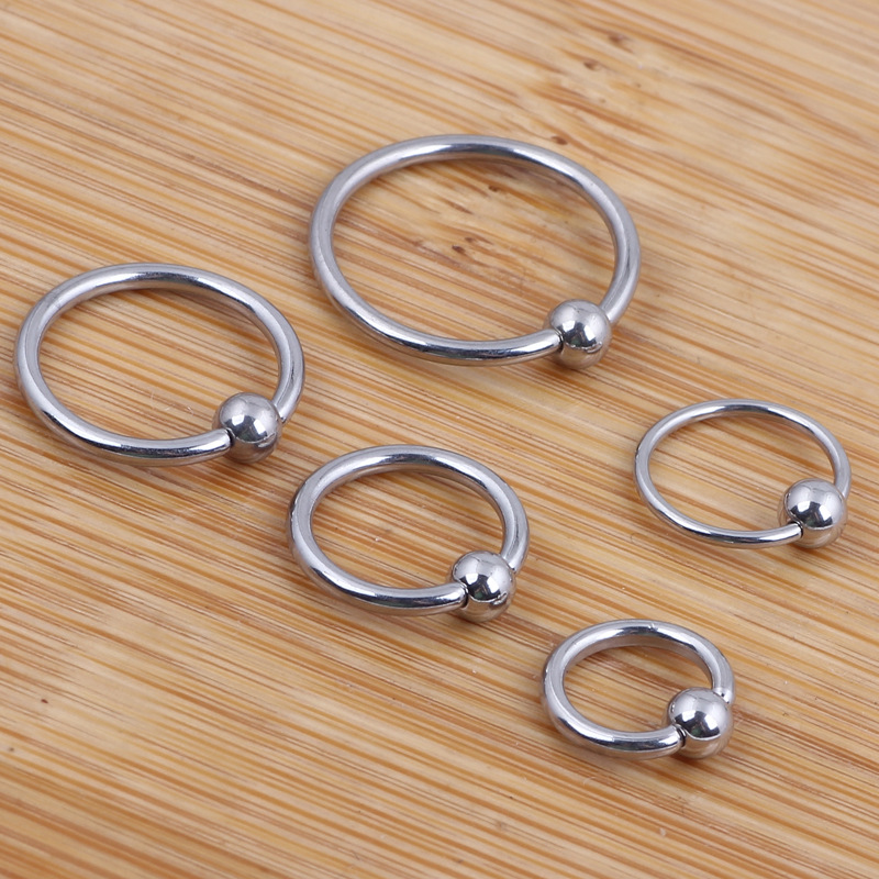 Fashion Titanium Steel Nose Ring C-Shaped Nose Nail Piercing Jewelry - Image 4