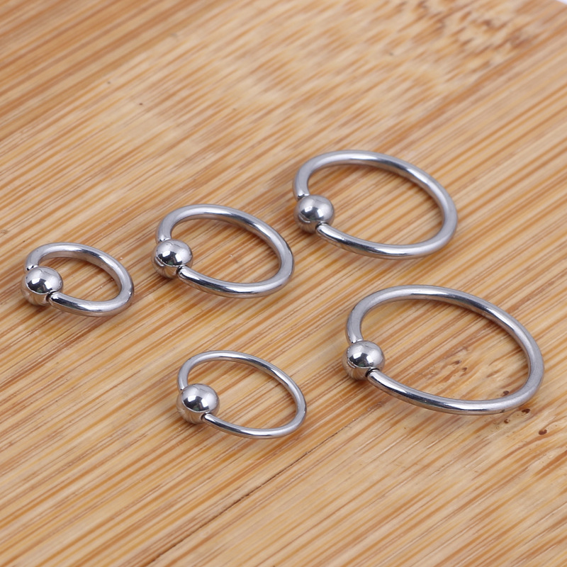 Fashion Titanium Steel Nose Ring C-Shaped Nose Nail Piercing Jewelry - Image 2