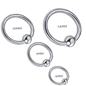 Fashion Titanium Steel Nose Ring C-Shaped Nose Nail Piercing Jewelry