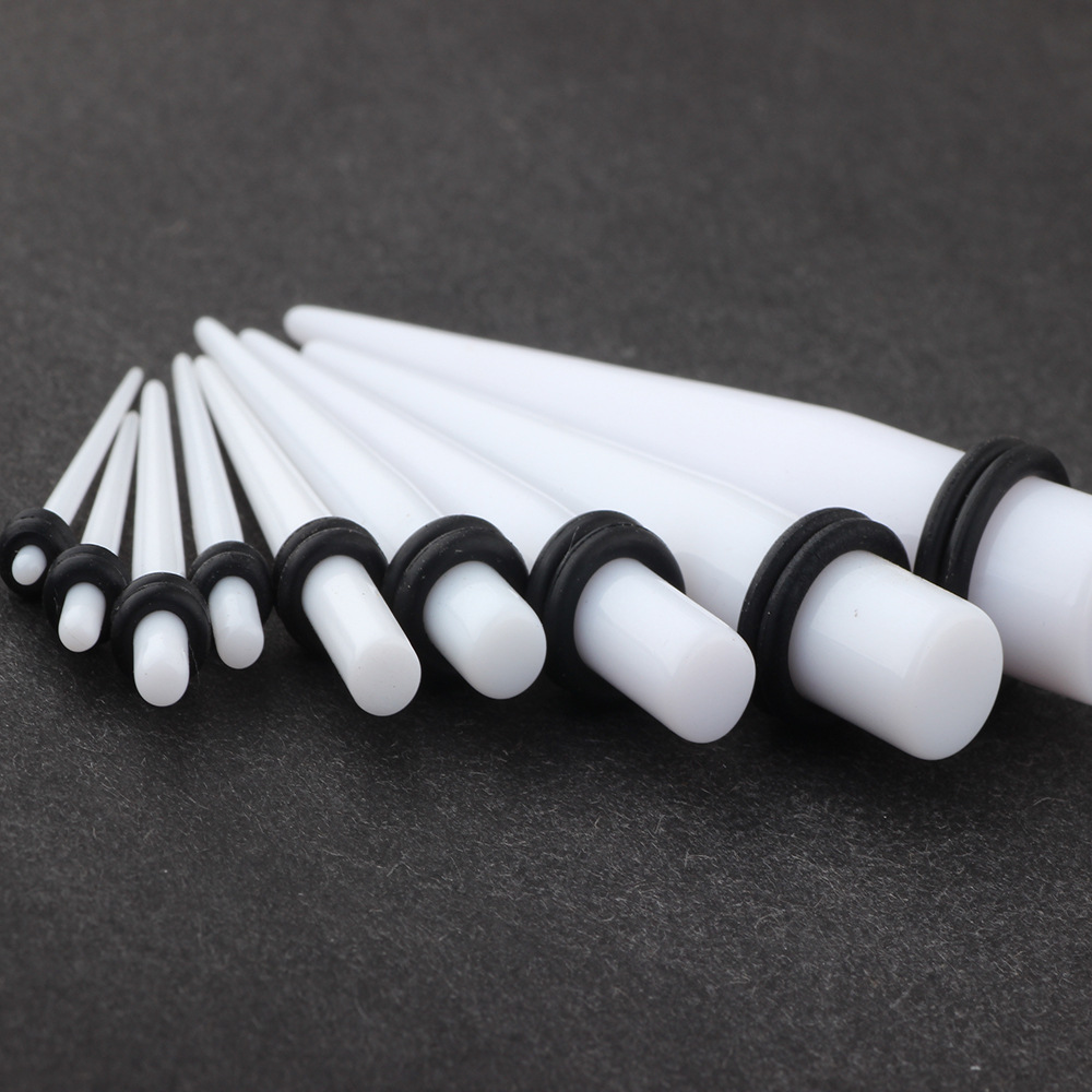 Acrylic Ear Stretcher Set 18 Pcs/36 Pcs Ear Gauges 1.6-10mm Piercing Jewelry - Image 5