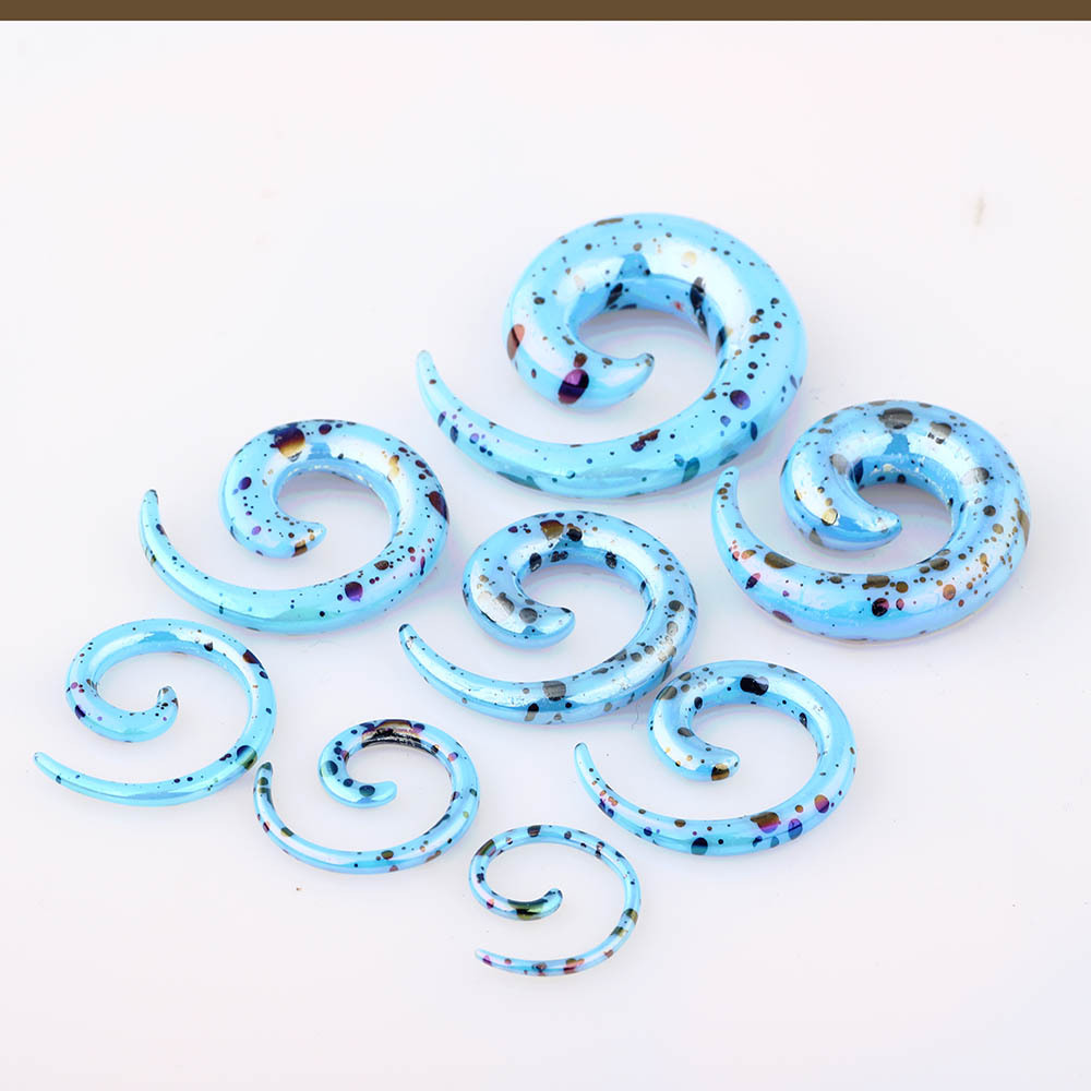 Acrylic Sharp Cone Ear Expanding Set Ear Expander Auricle Puncture Jewelry Nest Cow Cross-Border Amazon - Image 4