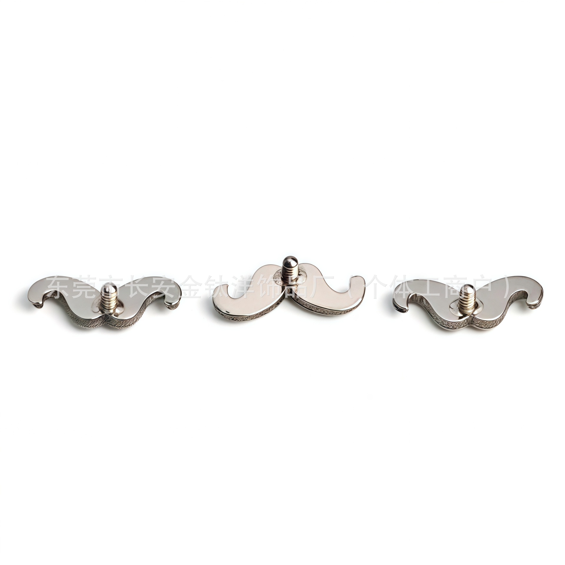 F136 Titanium Polished Beard Rod Nose Stud Ear Nail - G23 Titanium Alloy Body Piercing Jewelry Ear Bone Nail - Image 3