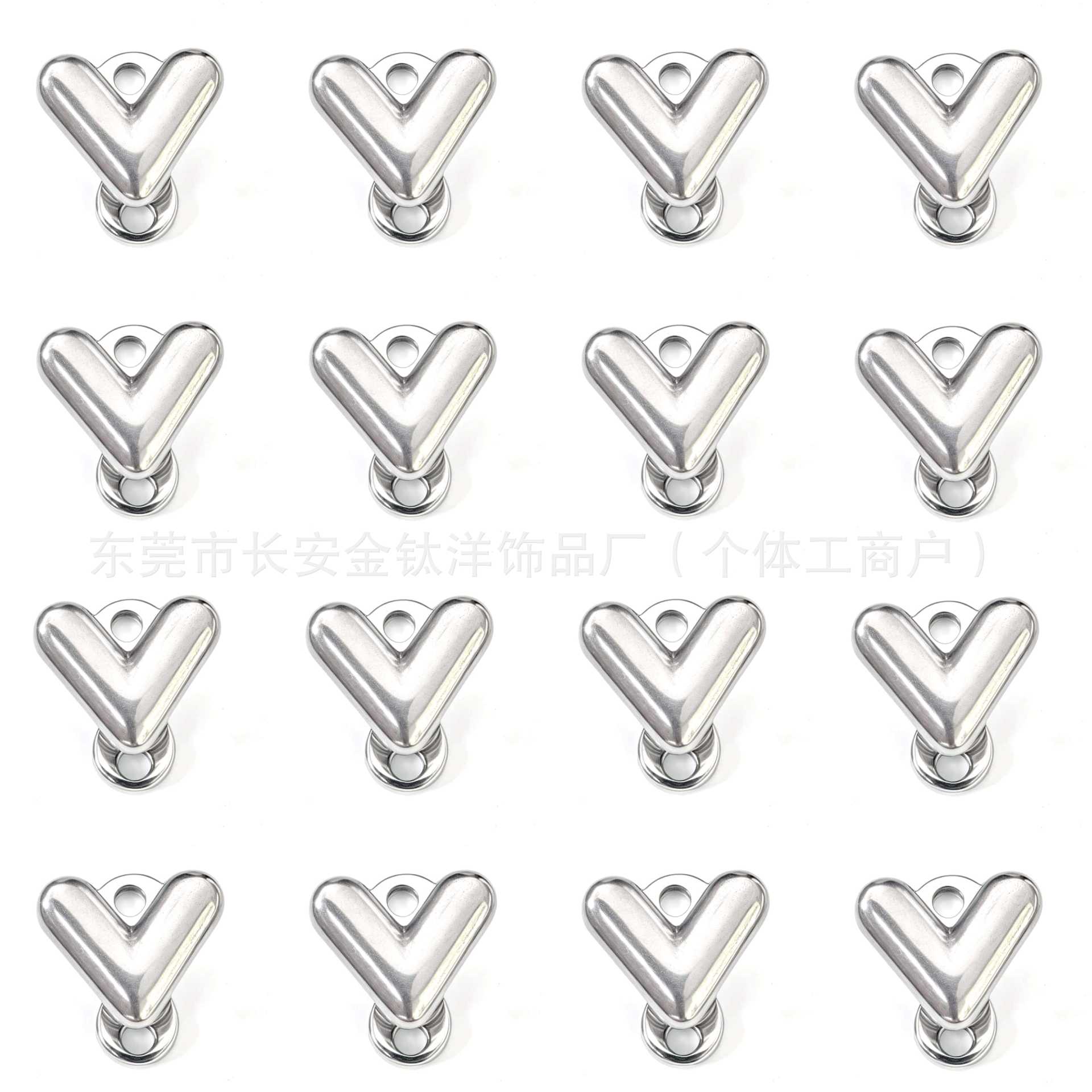 F136 Titanium 1.2mm Heart-Shaped Tongue Barbell, Clavicle Piercing, Bone Piercing, G23 Titanium Alloy Body Piercing Jewelry - Image 4