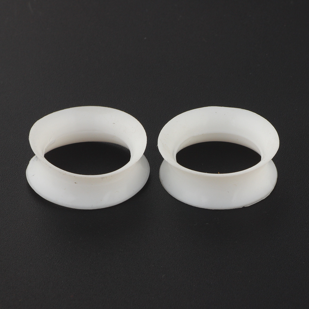 Cross-border Hollow Silicone Auricle Ear Expander Skin Color Soft Ear Plug 4-25mm Personality Piercing Ear Hole Support Large Ear Plug - Image 5