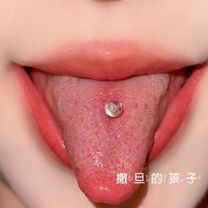 Heart Shape 4mm Ball Tongue Barbell 316L Surgical Steel External Thread Tongue Piercing Jewelry New Arrival