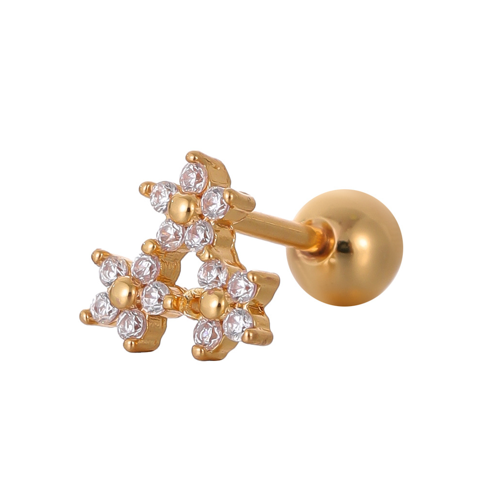 Heart Shape CZ Zircon Belly Button Ring Stainless Steel Navel Piercing Jewelry European American Fashion - Image 2