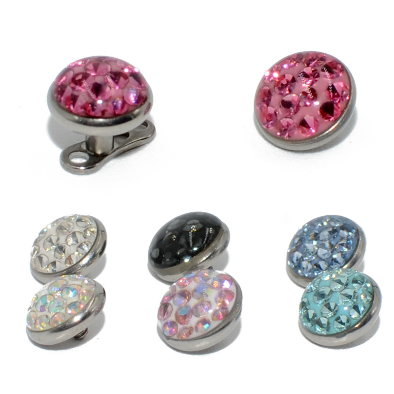 G23 Titanium Alloy Embedded Nail Oil Drop Bone Nail Subcutaneous Implant Clavicle Nail Thread Body Piercing Jewelry - Image 3