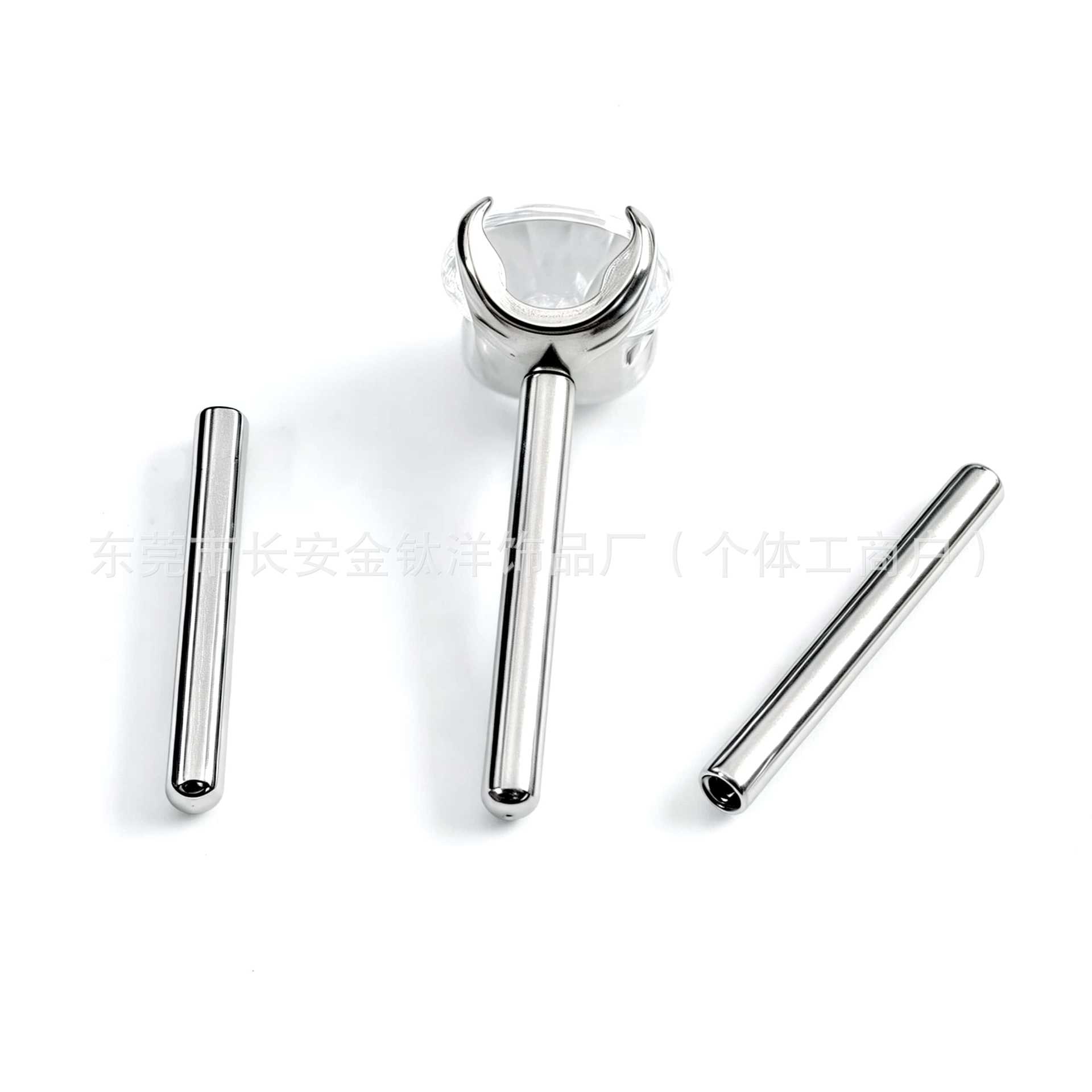 F136 Titanium Universal Internal Thread Arc Straight Needle Lip Stud Ear Bone Stud G23 Titanium Alloy Piercing Jewelry - Image 2
