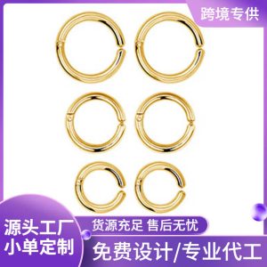 Zesen High Quality Full Bright Hand Throw Stainless Steel Ear Clip - No Ear Holes Men's Studs Women's Earrings